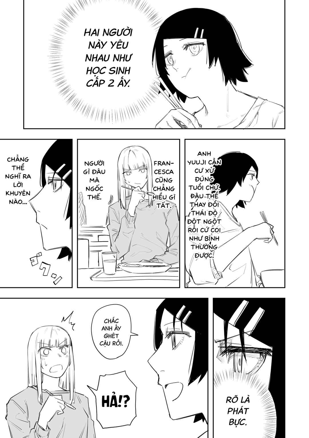 Italia-jin no Onnanoko ga Isourou Suru Koto ni Natta (Pre-Serialization) Chapter 42 - Page 3