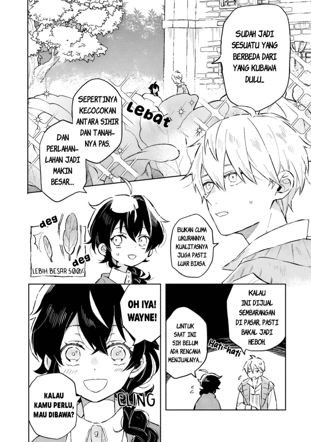 Akatsuki no Majo Lacey wa Jiyuu ni Ikitai: Maou Toubatsu o Oeta node, Nonbiri Omise o Hirakimasu Chapter 10 - Page 5