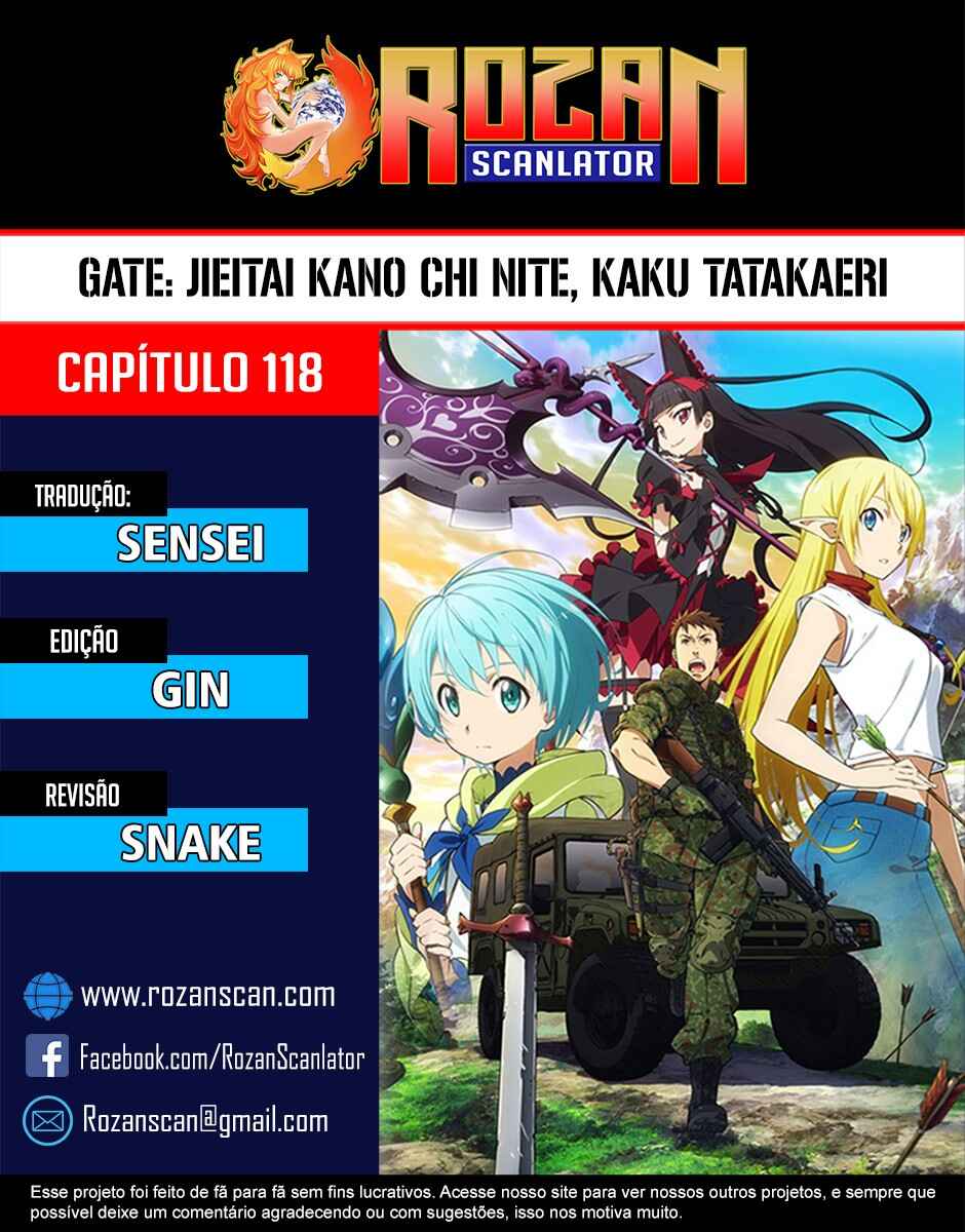 GATE - Jieitai Kanochi nite, Kaku Tatakaeri Chapter 118 - Page 1