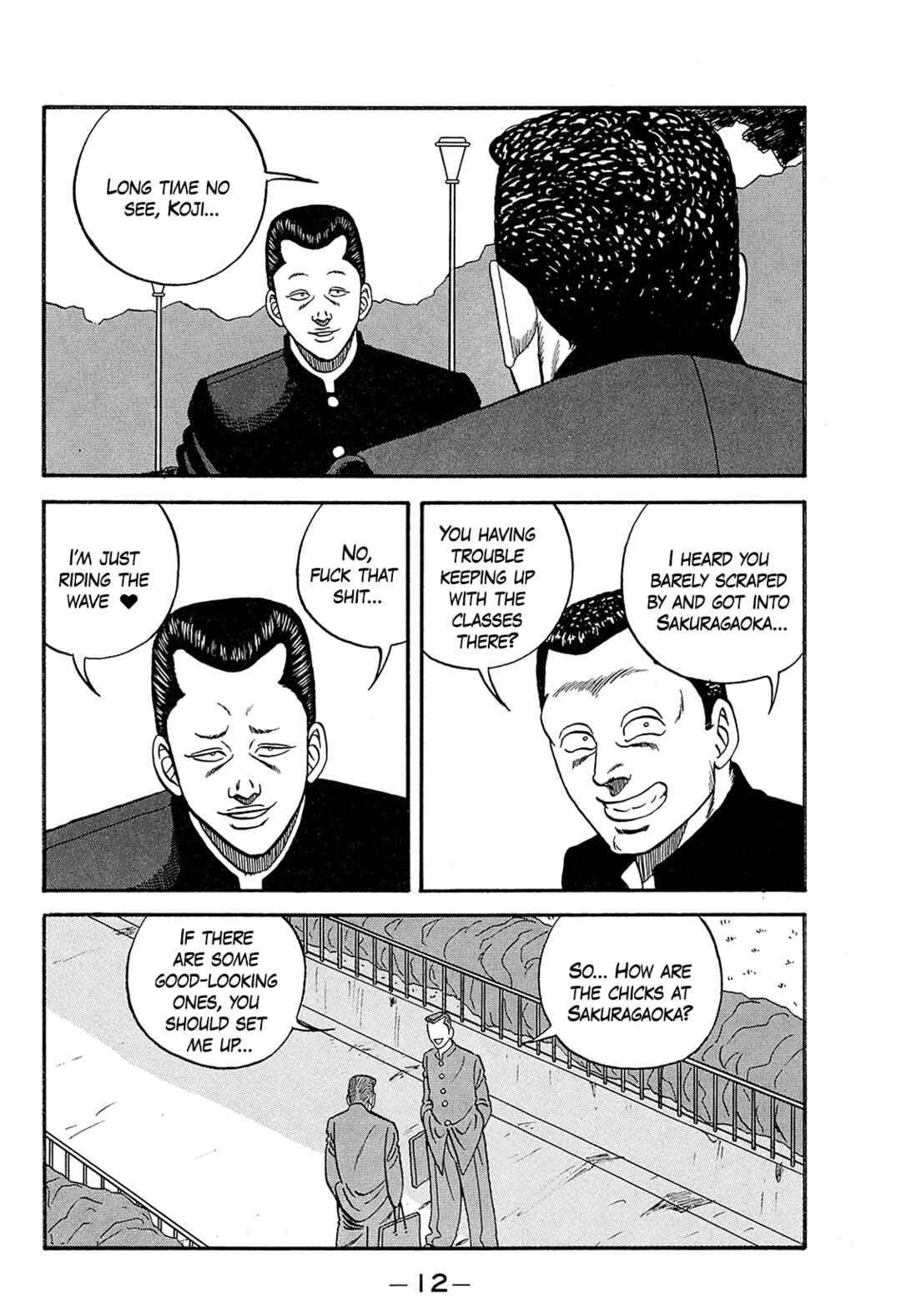 Be-bop High School Chapter 167 - Page 12