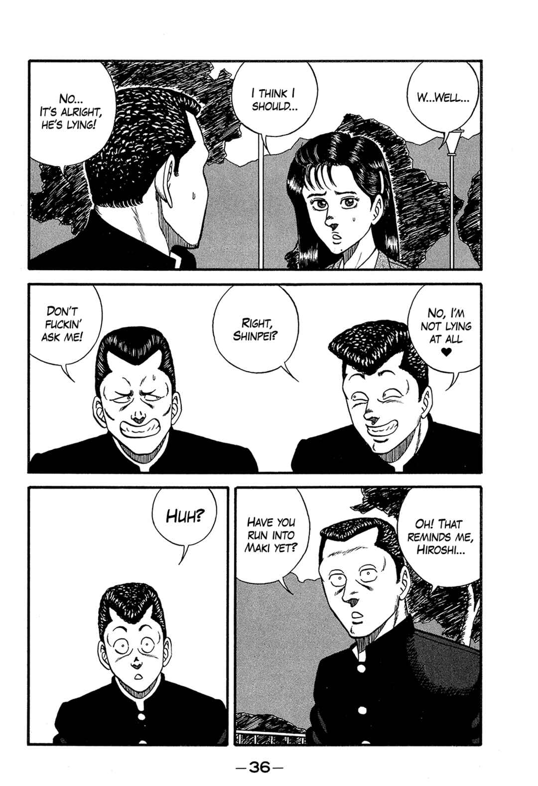 Be-bop High School Chapter 167 - Page 36