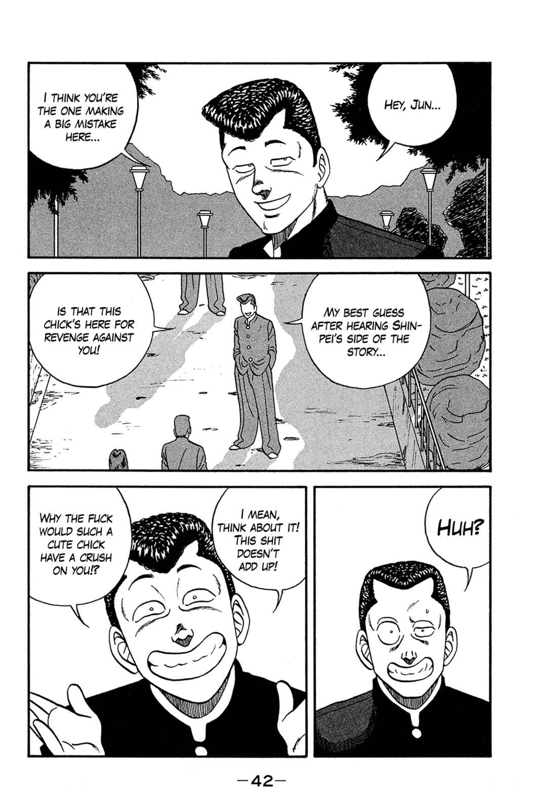 Be-bop High School Chapter 167 - Page 42