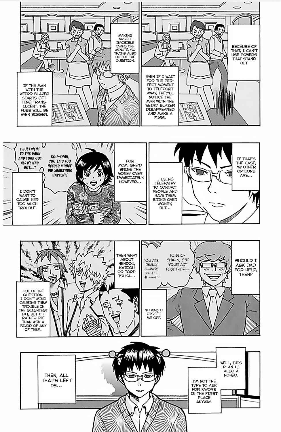 The Disastrous Life of Saiki K. Chapter 75 - Page 6