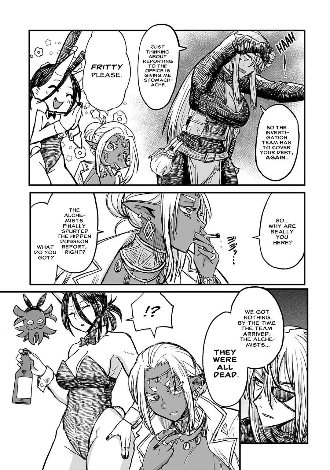 Sake to Tabako no Hiyatoi Dungeon Chapter 8 - Page 9