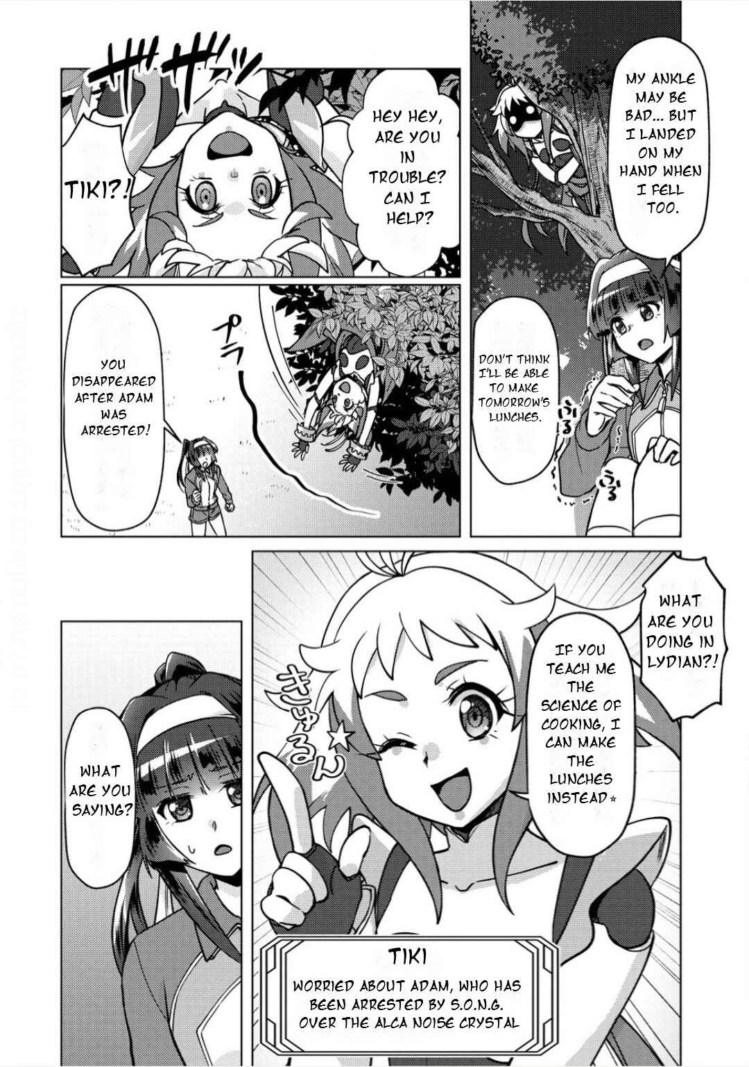 Senki Kanshoku Symphogear ~Shirabemeshi~ Chapter 35 - Page 7