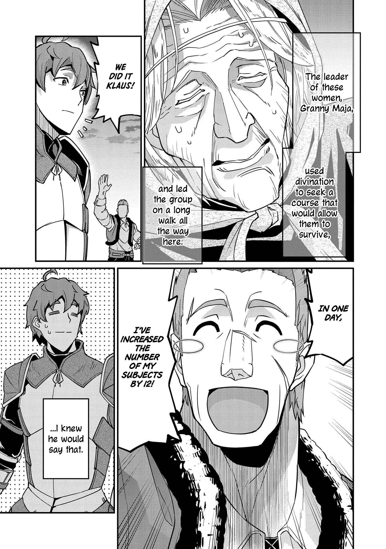 Ryoumin 0-nin Start no Henkyou Ryoushusama ~Ao no Dias to Soukaku no Otome~ Chapter 6 - Page 22