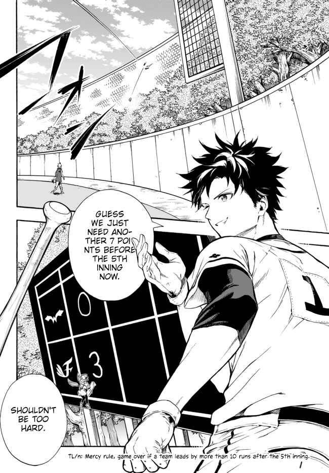 Yakyuu de Sensou suru Isekai de Choukoukoukyuu Ace ga Jakushou Kokka o Sukuu Youdesu Chapter 7 - Page 36