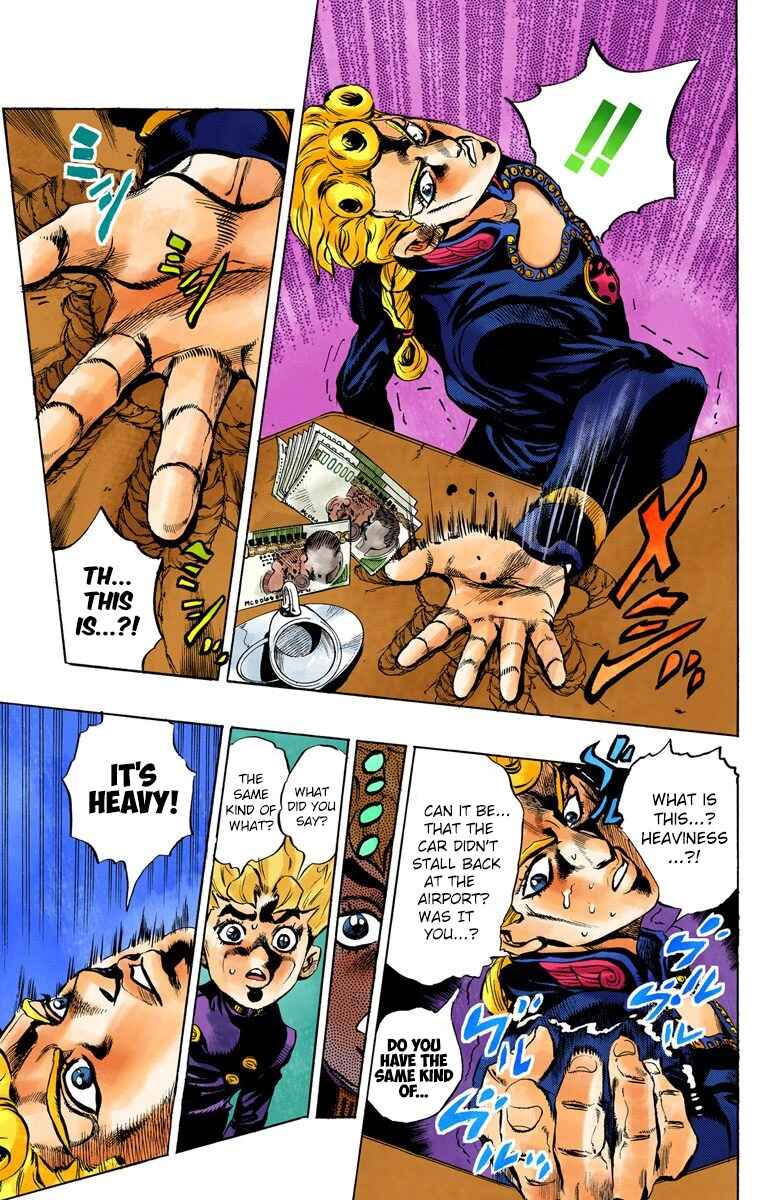 JoJo no Kimyou na Bouken: Part 5 - Ougon no Kaze Color-ban Chapter 3 - Page 10