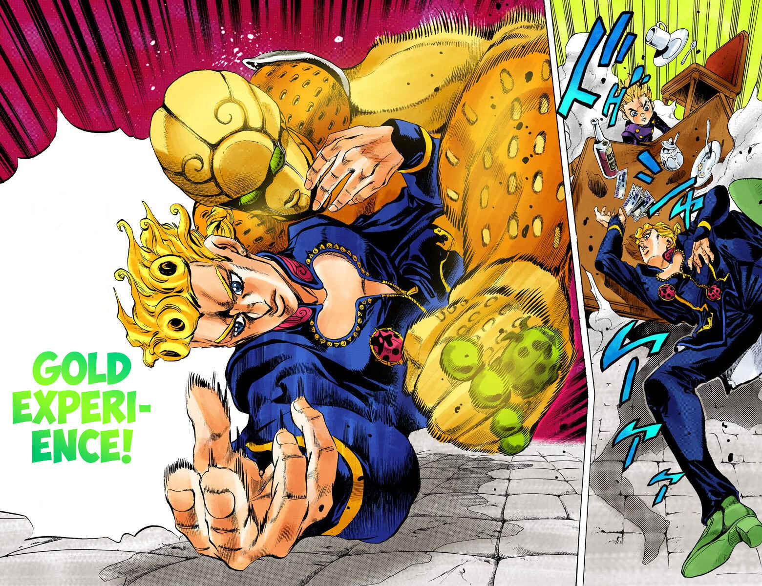 JoJo no Kimyou na Bouken: Part 5 - Ougon no Kaze Color-ban Chapter 3 - Page 11