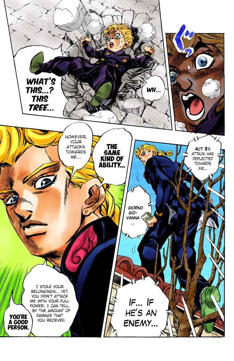 JoJo no Kimyou na Bouken: Part 5 - Ougon no Kaze Color-ban Chapter 3 - Page 18