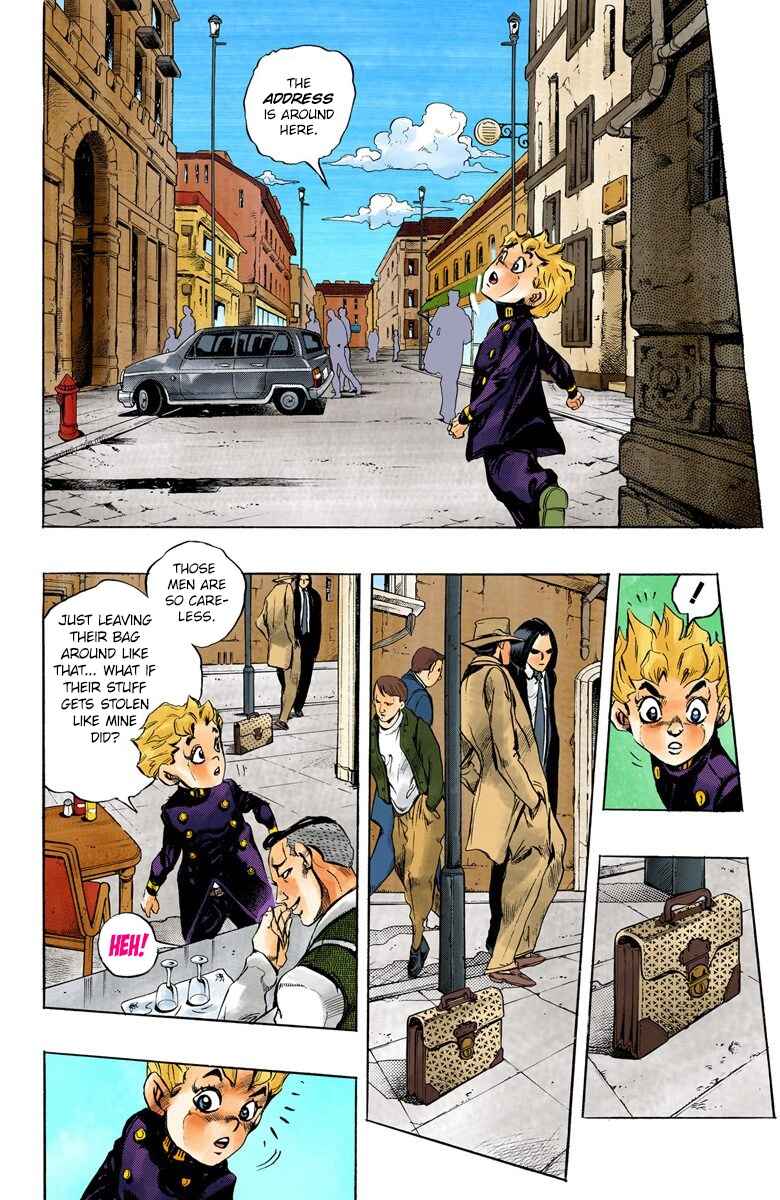 JoJo no Kimyou na Bouken: Part 5 - Ougon no Kaze Color-ban Chapter 3 - Page 5