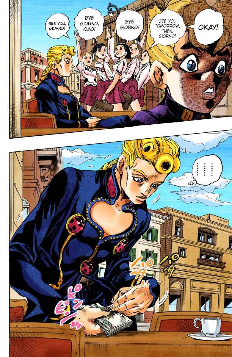 JoJo no Kimyou na Bouken: Part 5 - Ougon no Kaze Color-ban Chapter 3 - Page 7