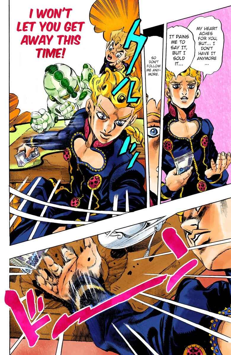 JoJo no Kimyou na Bouken: Part 5 - Ougon no Kaze Color-ban Chapter 3 - Page 9