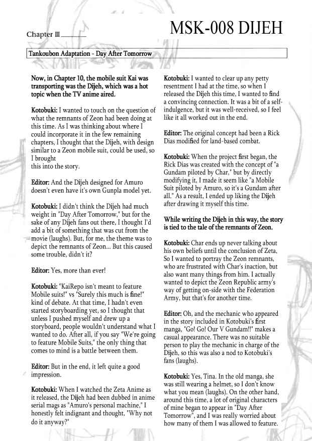 Mobile Suit Zeta Gundam: Day After Tomorrow - From Kai Shiden's Report Chapter 11 - Page 19