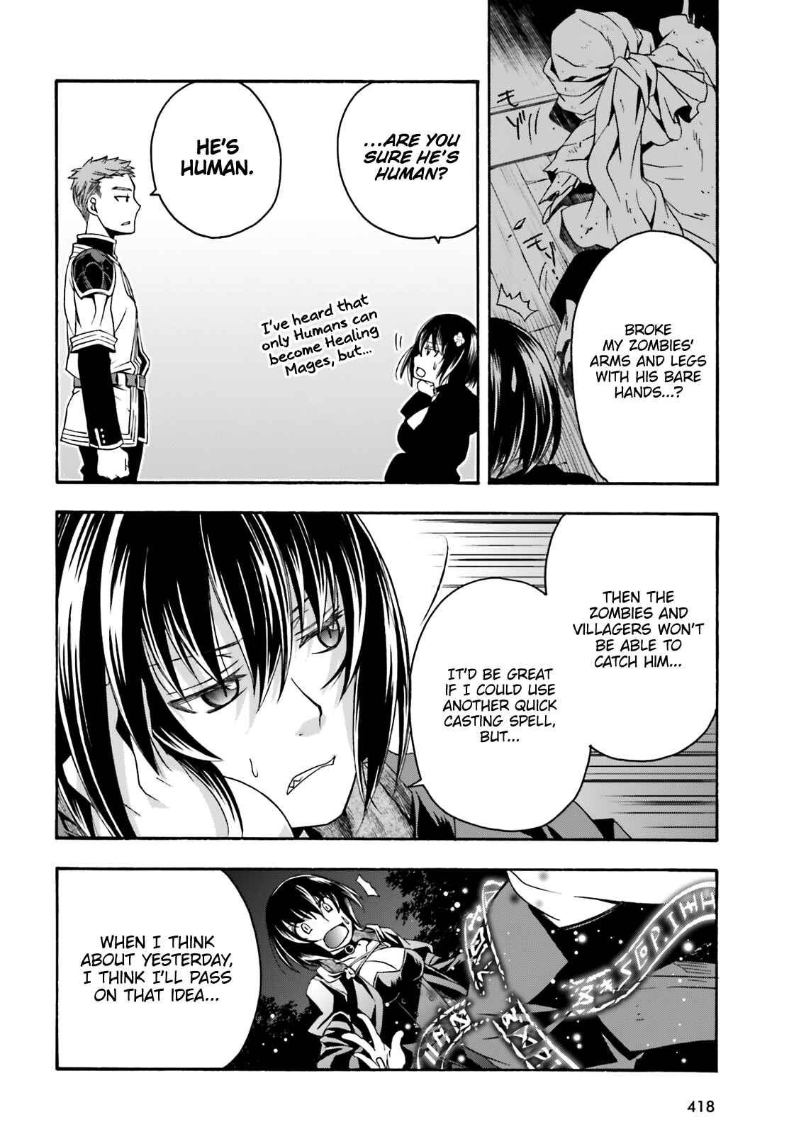 Chiyu Mahou no Machigatta Tsukaikata ~Senjou wo Kakeru Kaifuku Youin~ Chapter 33 - Page 35