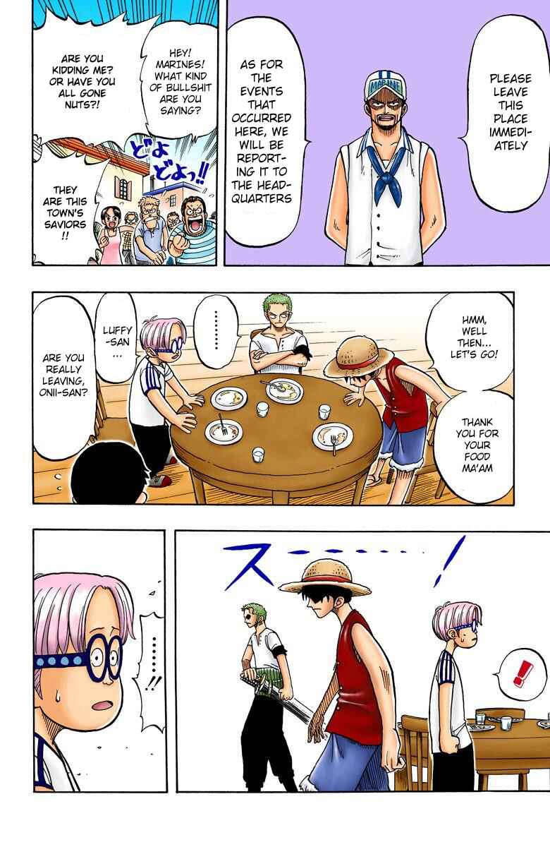 One Piece (Official Colored) Chapter 7 - Page 10