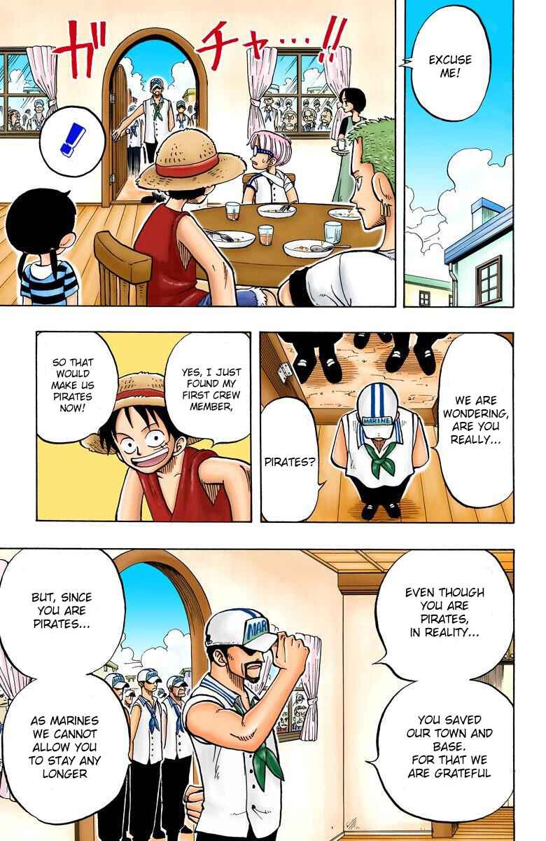 One Piece (Official Colored) Chapter 7 - Page 9