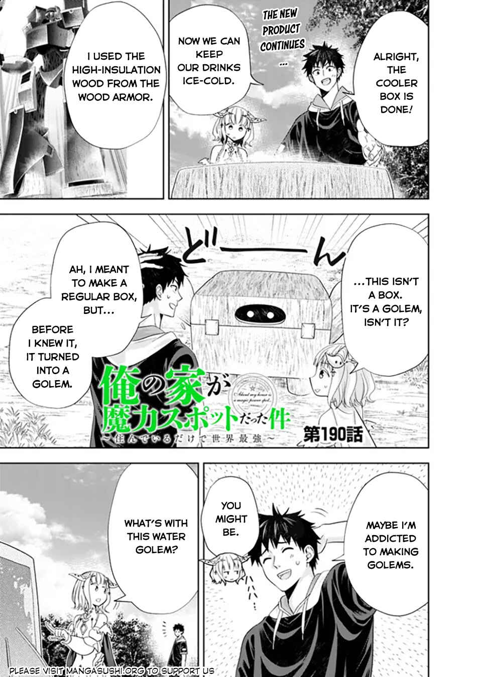 Ore no Ie ga Maryoku Spot datta Ken: Sundeiru dake de Sekai Saikyou Chapter 190 - Page 2