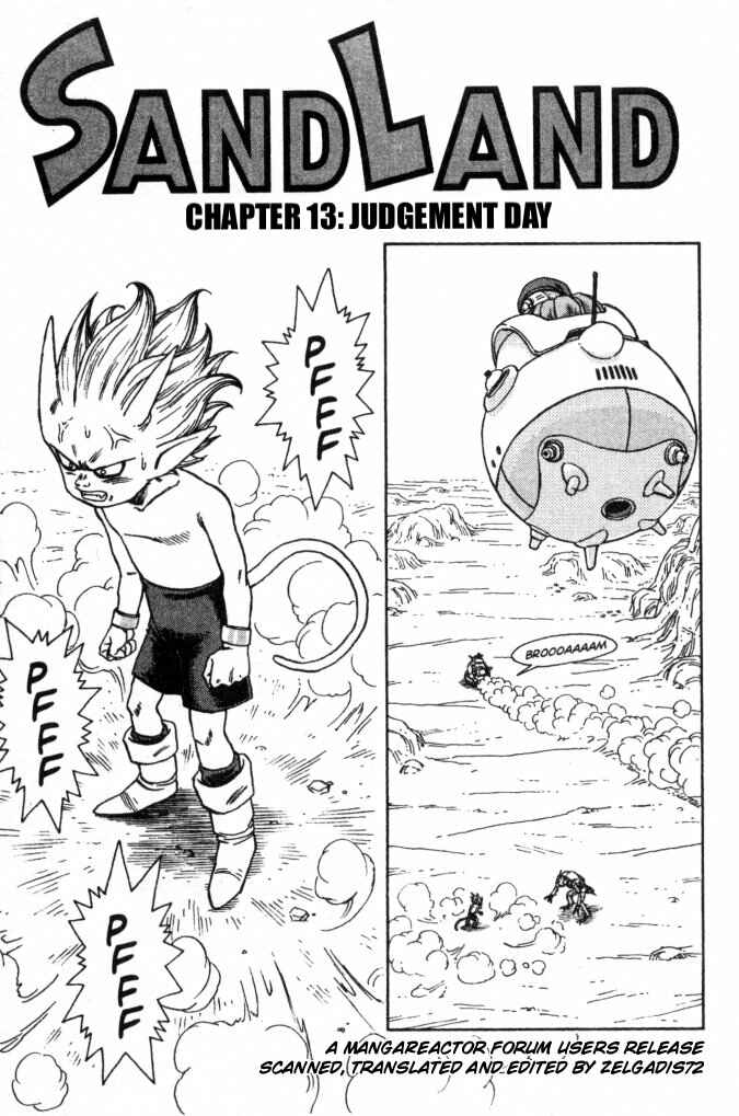 SandLand Chapter 13 - Page 1