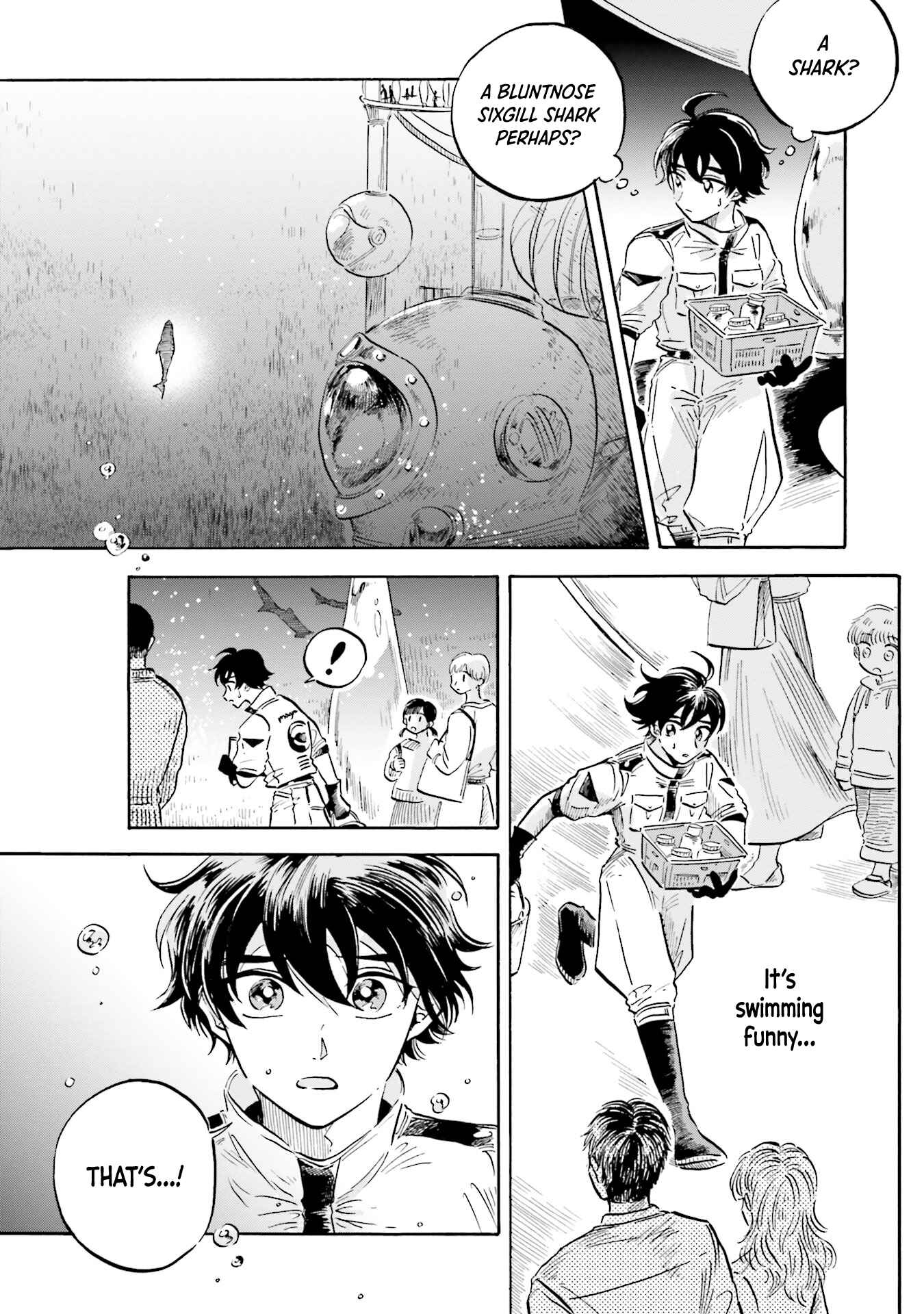 Magmell Shinkai Suizokukan Chapter 8 - Page 13