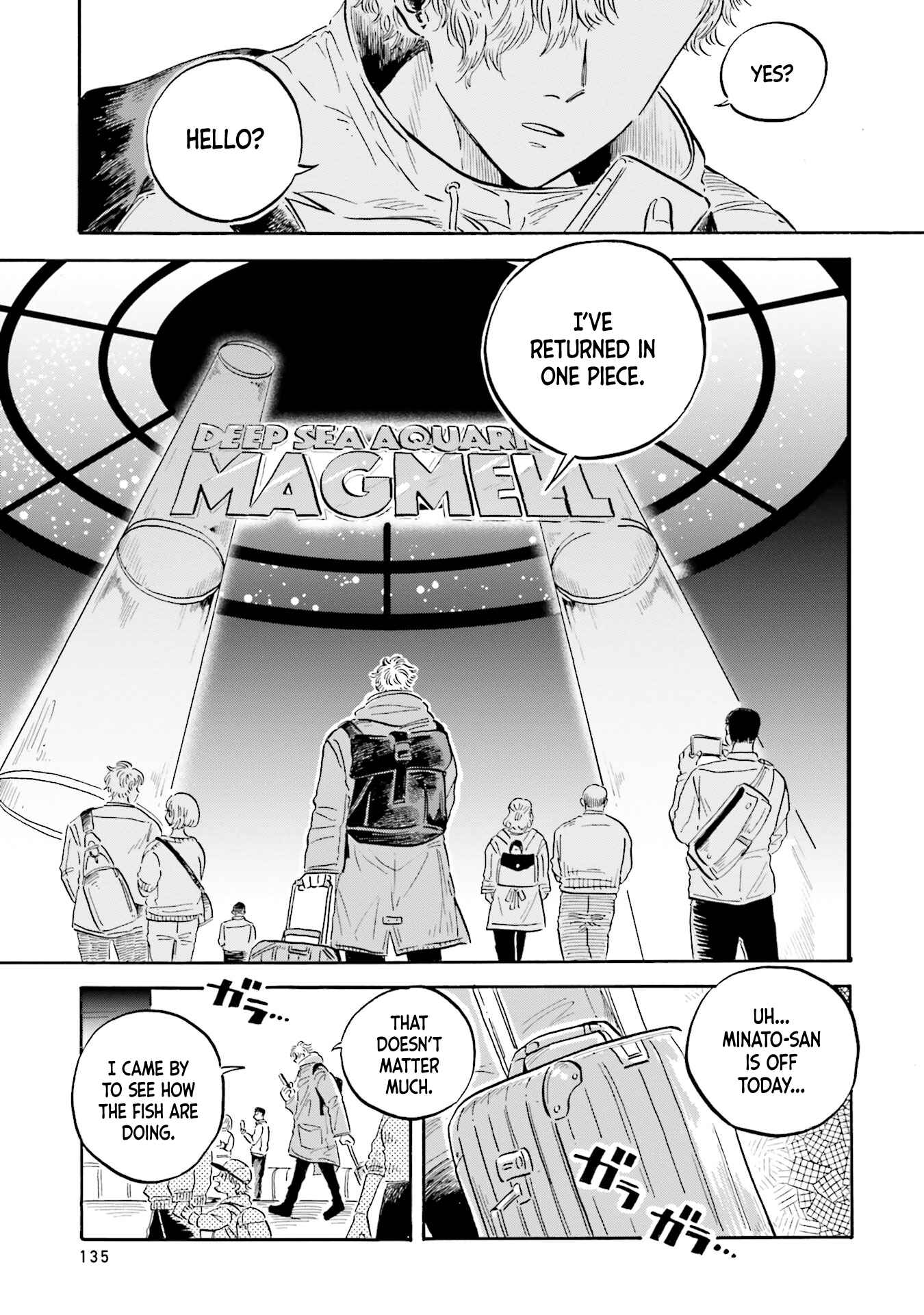 Magmell Shinkai Suizokukan Chapter 8 - Page 14