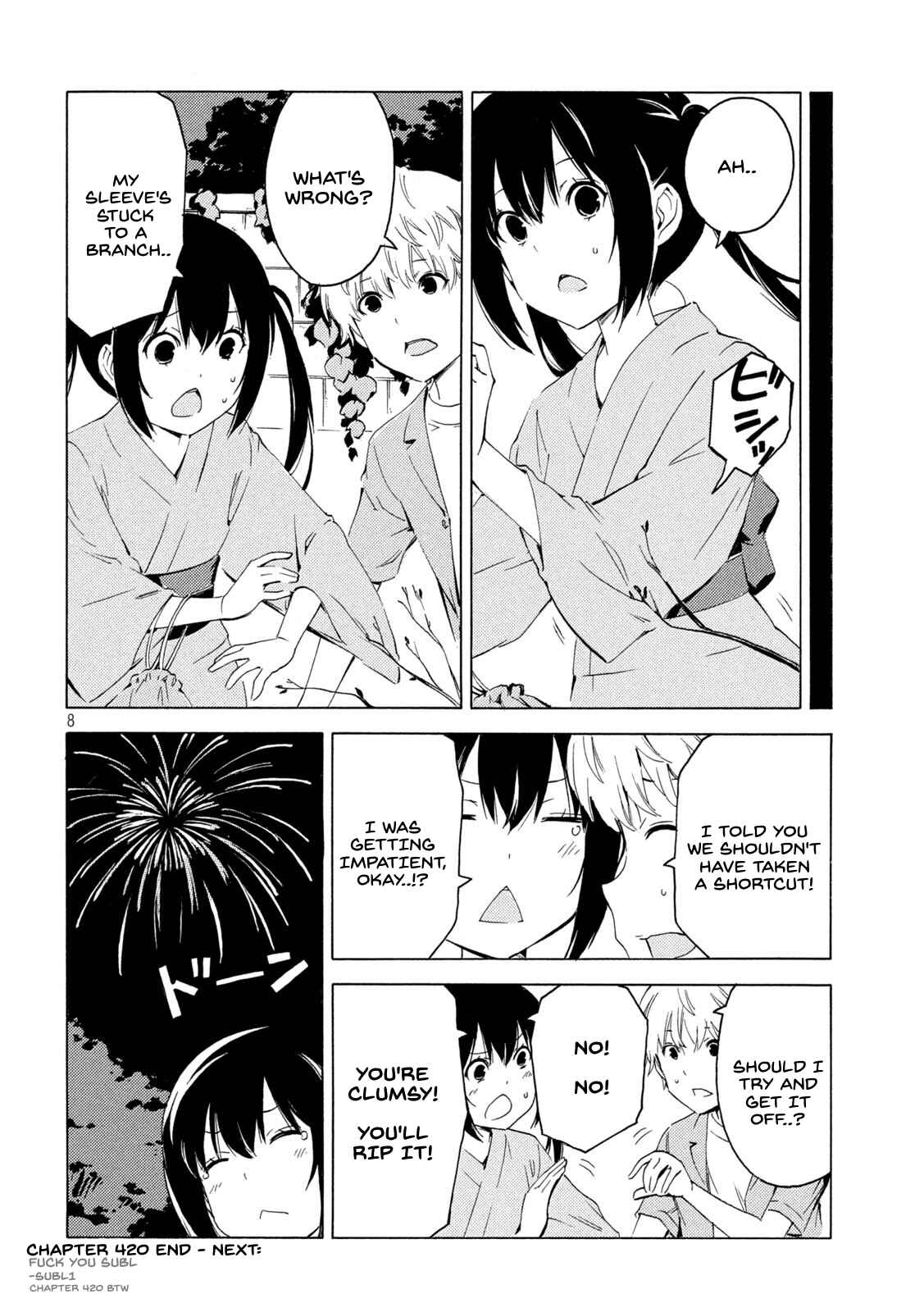 Minami-ke Chapter 420 - Page 8