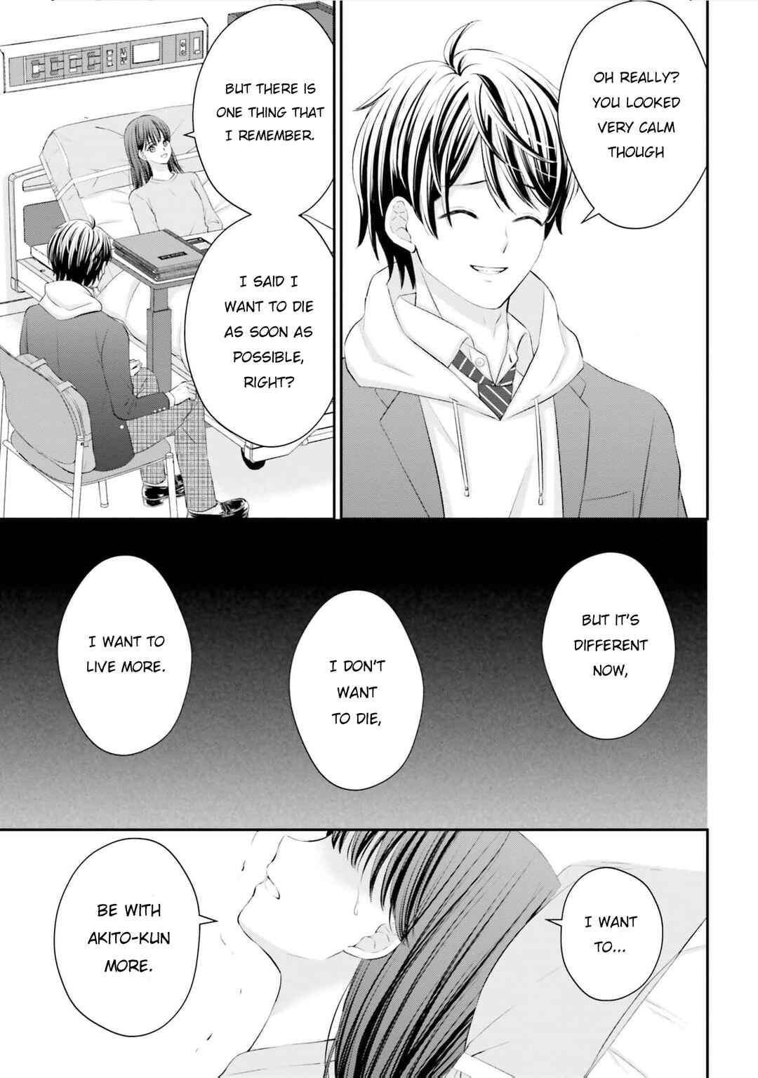 Yomei Ichinen to Senkokusareta Boku ga, Yomei Hantoshi no Kimi to Deatta Hanashi Chapter 9 - Page 26