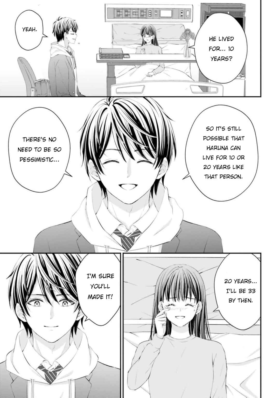 Yomei Ichinen to Senkokusareta Boku ga, Yomei Hantoshi no Kimi to Deatta Hanashi Chapter 9 - Page 28