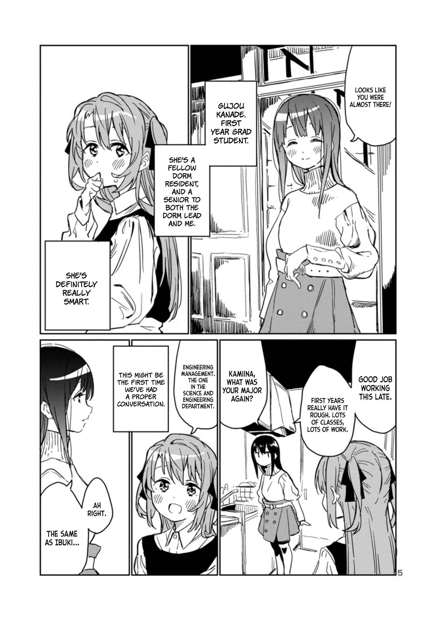 Kamiina Botan, Yoeru Sugata wa Yuri no Hana Chapter 3 - Page 5