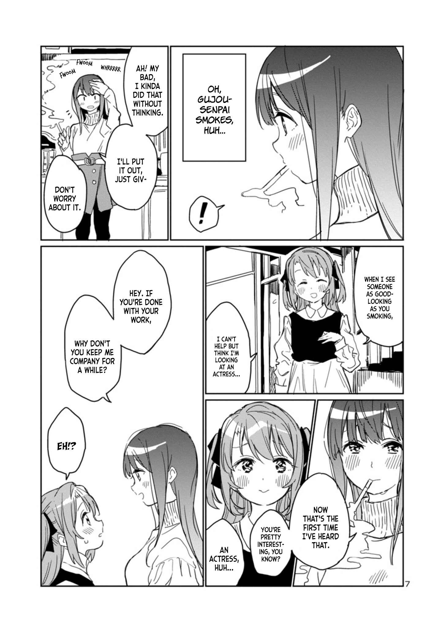 Kamiina Botan, Yoeru Sugata wa Yuri no Hana Chapter 3 - Page 7