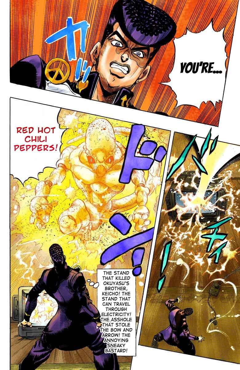 JoJo no Kimyou na Bouken: Part 4 - Diamond wa Kudakenai Color-ban Chapter 42 - Page 6