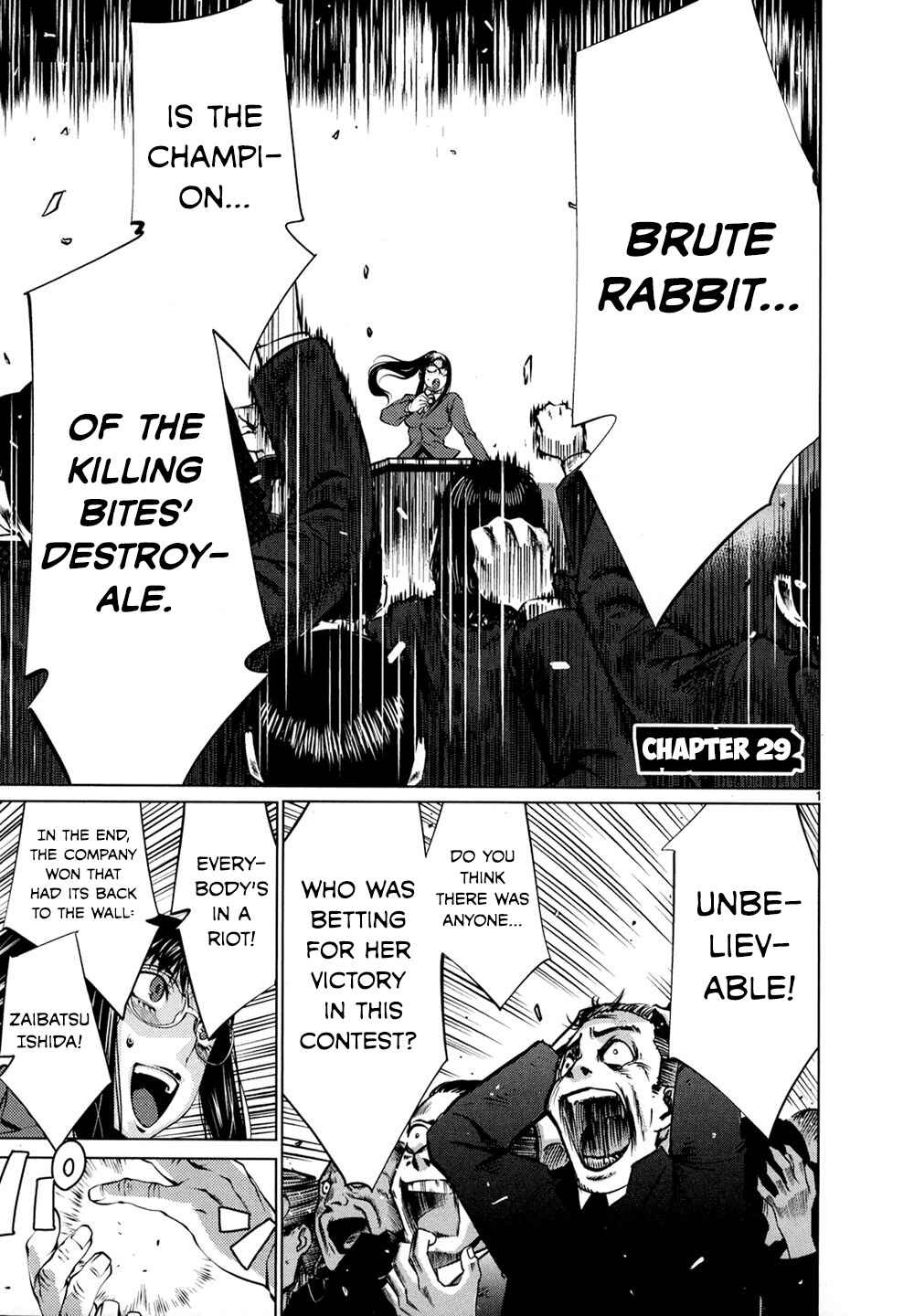 Killing Bites Chapter 29 - Page 1