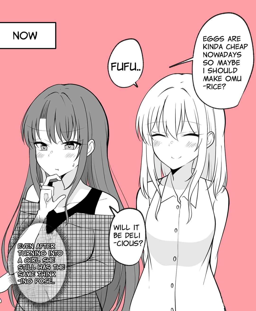 Aru Hi Kareshi ga Onnanoko ni Natteshimata Couple no Nichijou Chapter 12 - Page 2