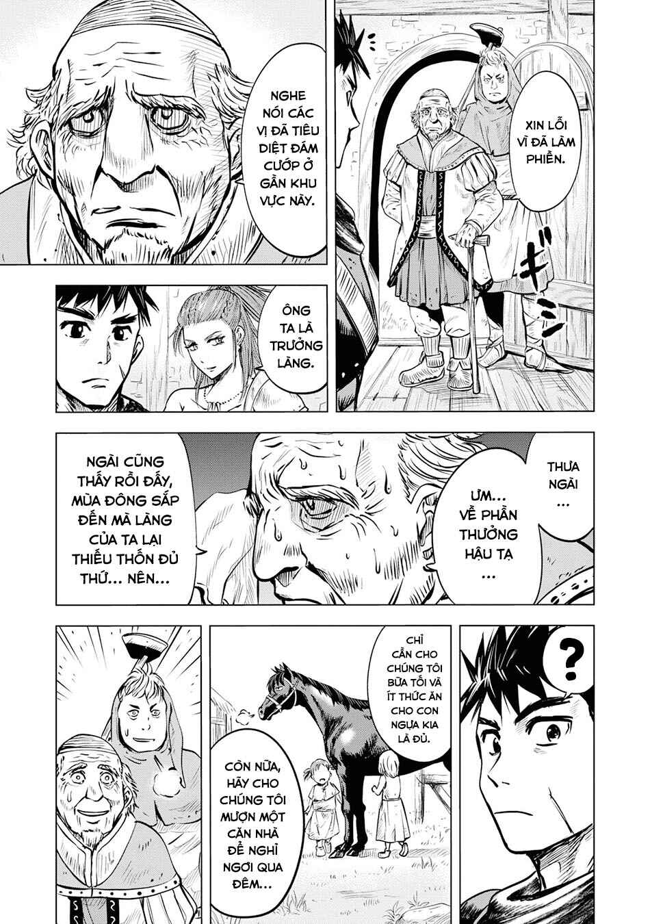 Oukoku e Tsuzuku Michi - Dorei Kenshi no Nariagari Harem Life Chapter 8 - Page 14