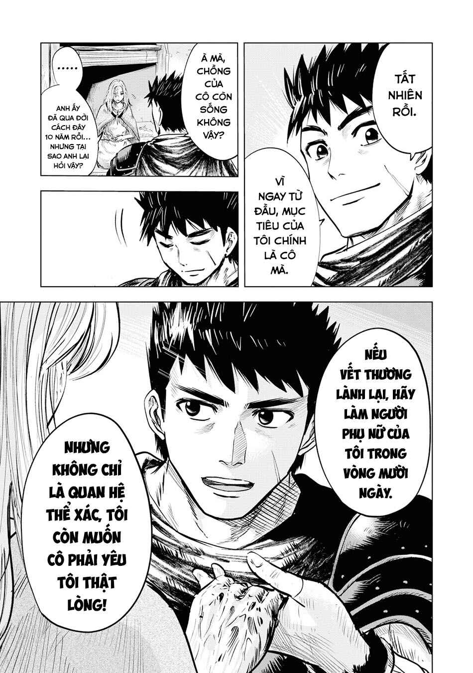 Oukoku e Tsuzuku Michi - Dorei Kenshi no Nariagari Harem Life Chapter 8 - Page 38