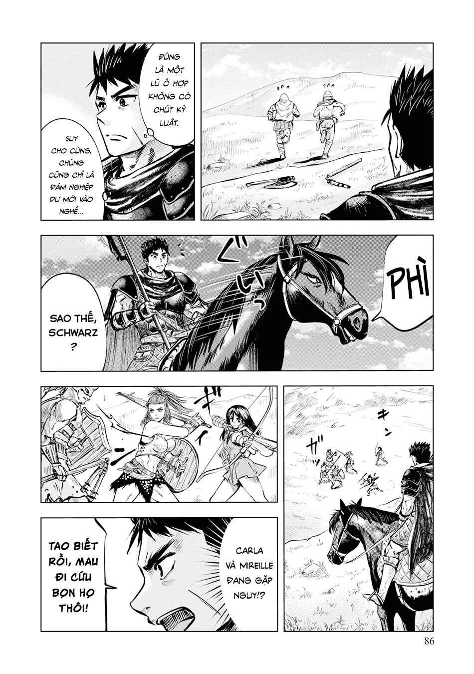 Oukoku e Tsuzuku Michi - Dorei Kenshi no Nariagari Harem Life Chapter 8 - Page 5