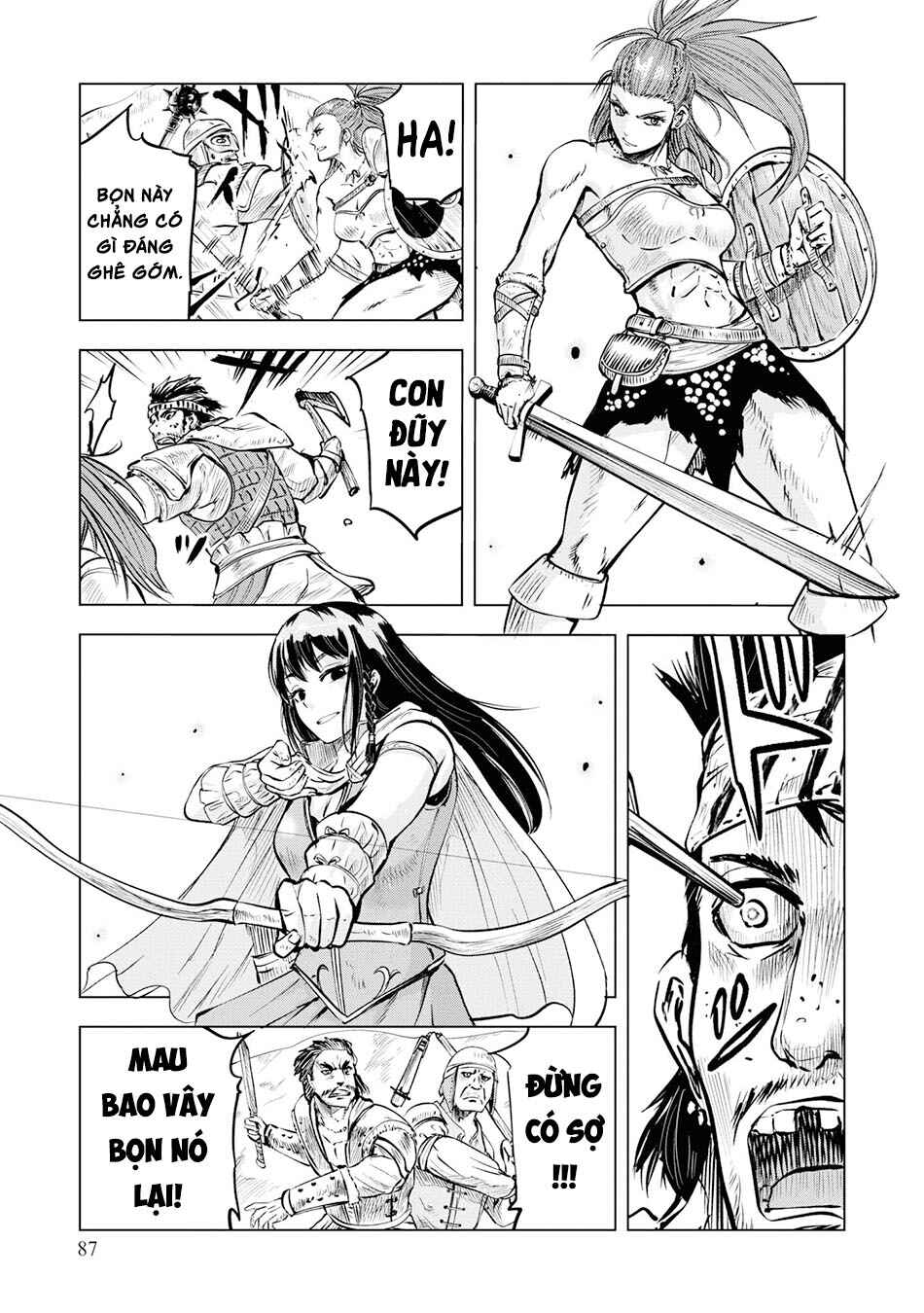 Oukoku e Tsuzuku Michi - Dorei Kenshi no Nariagari Harem Life Chapter 8 - Page 6
