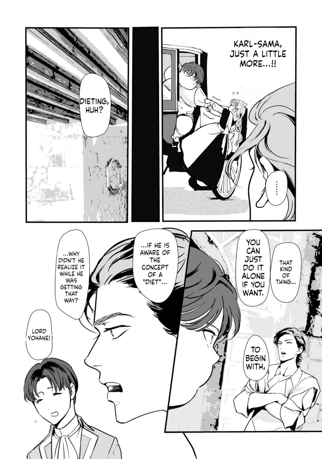 Akuyaku ga Ippai Detekuru Eroge no Kimodebu Akuyaku Kizoku ni Tensei shita. Yasete, Hametsu Kaihi shi Akuyaku-tachi ni Yoru Hanzai wo Mizen ni Fuseide Slow Life wo Mezasu Chapter 2 - Page 22