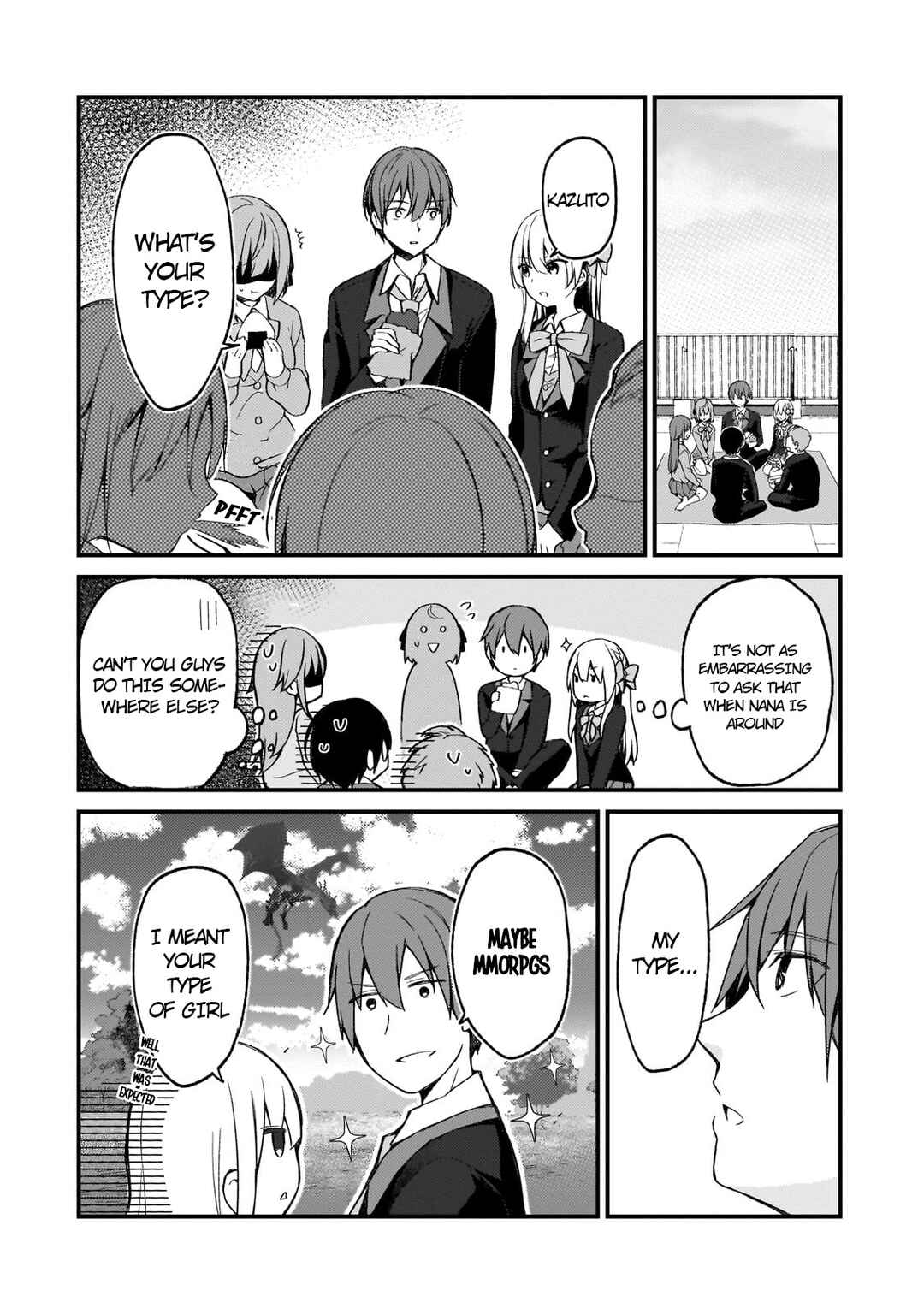 Netoge no Yome ga Ninki Idol datta: Cool kei no Kanojo wa Genjitsu demo Yome no Tsumori de Iru Chapter 19 - Page 4