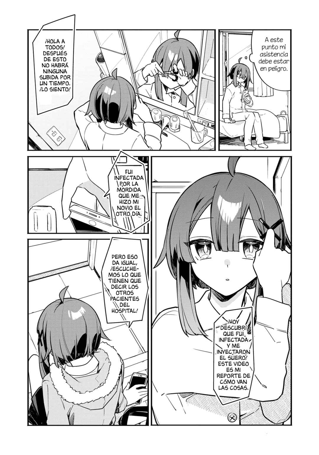 Hajimete no Otomodachi wa Zombie deshita Chapter 1 - Page 15