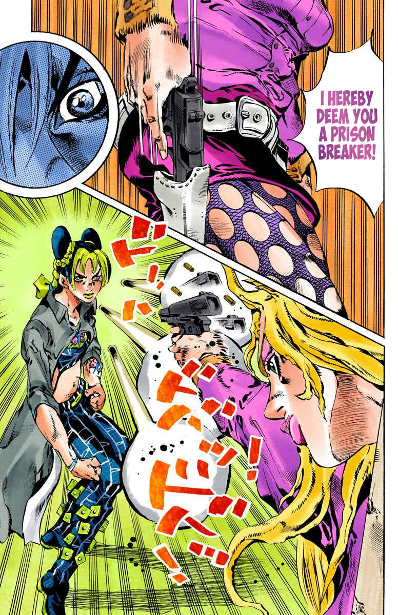 JoJo no Kimyou na Bouken: Part 6 - Stone Ocean Color-ban Chapter 100 - Page 9