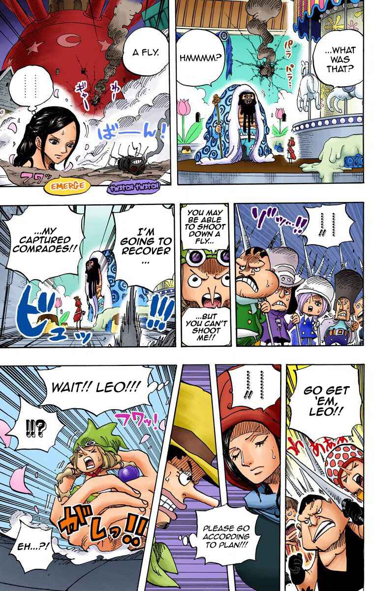 One Piece (Official Colored) Chapter 738 - Page 4