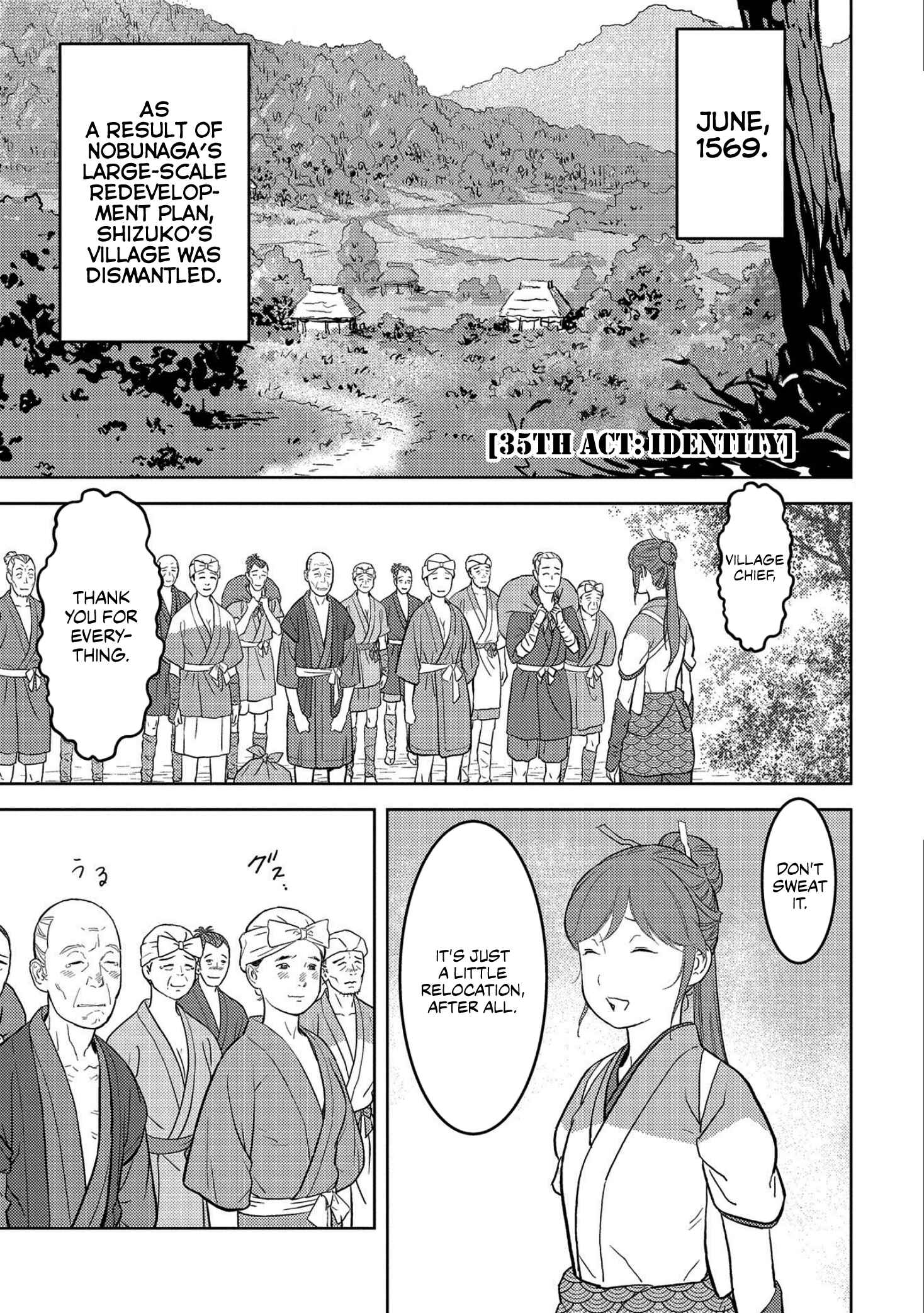 Sengoku Komachi Kuroutan Chapter 35 - Page 2