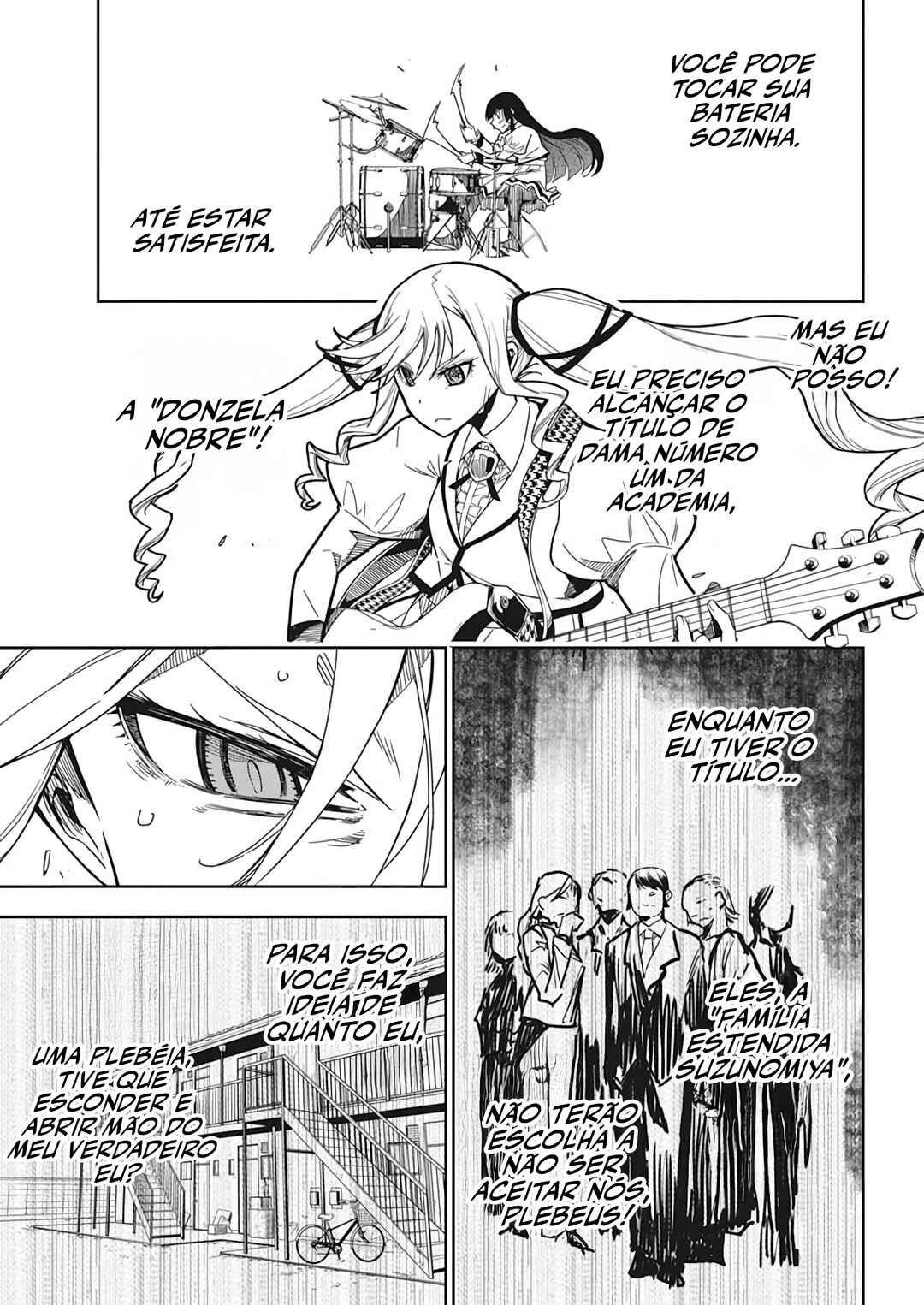 Rock wa Lady no Tashinami deshite Chapter 3 - Page 10