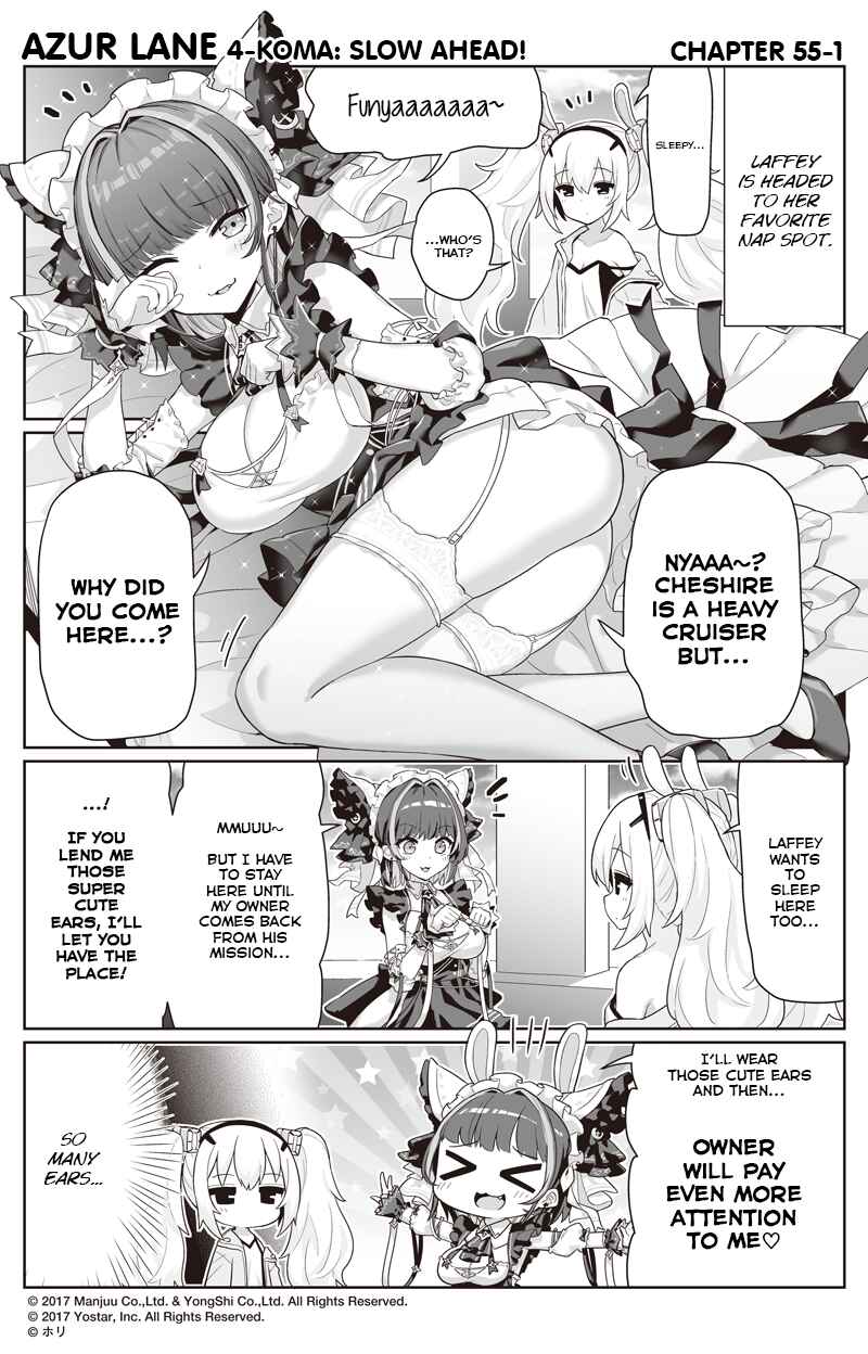 Azur Lane: Bisoku Zensin! Chapter 55 - Page 1