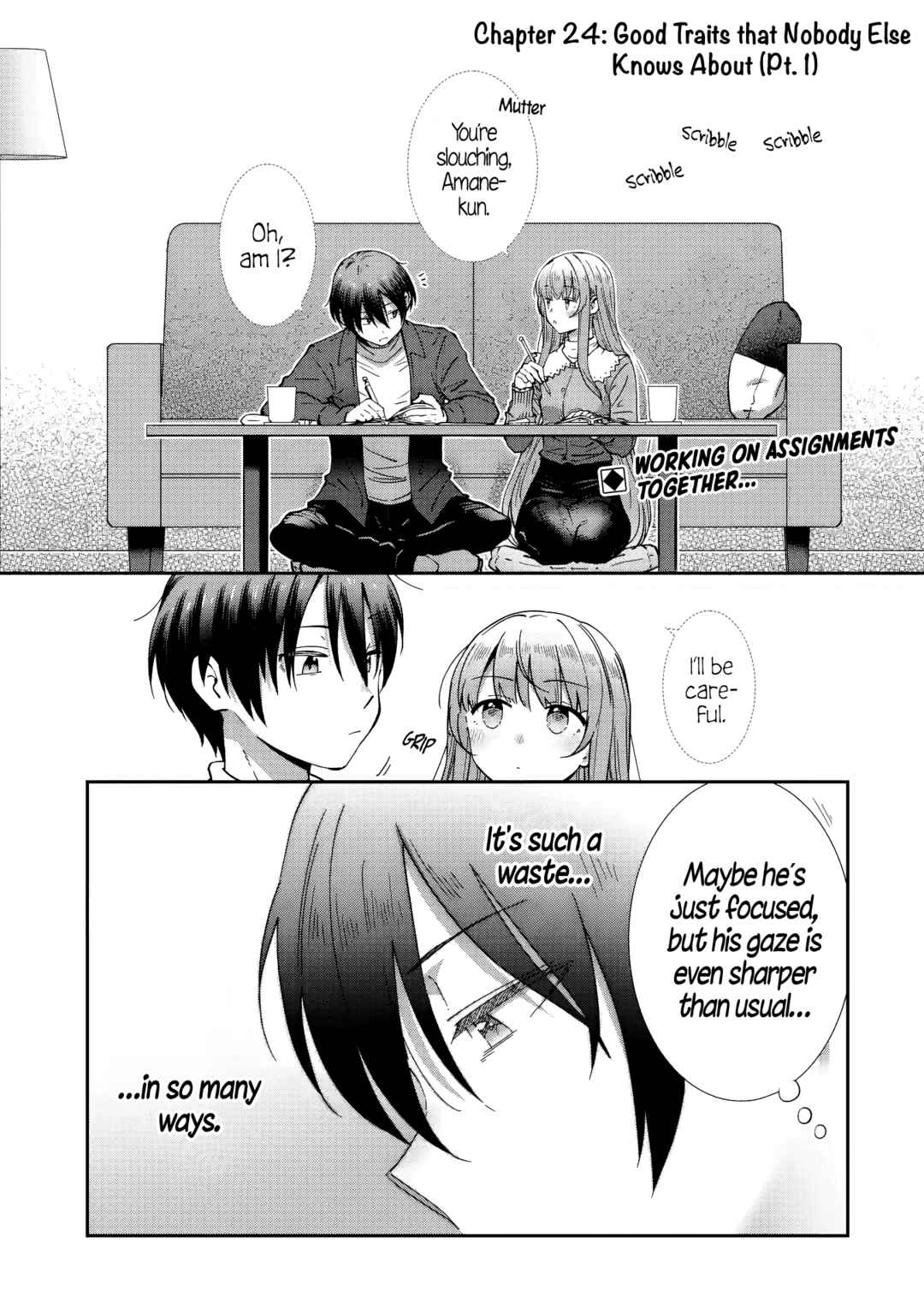 Otonari no Tenshi-sama ni Itsunomanika Dame Ningen ni Sareteita Ken: after the rain Chapter 24 - Page 1