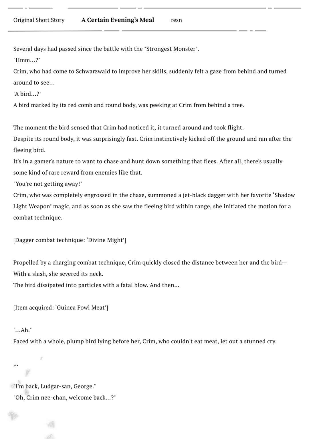 Destiny Unchain Online: Kyuuketsuki Shoujo to Natte, Yagate 'Aka no Maou' to Yobareru You ni Narimashita Chapter 5.5 - Page 2