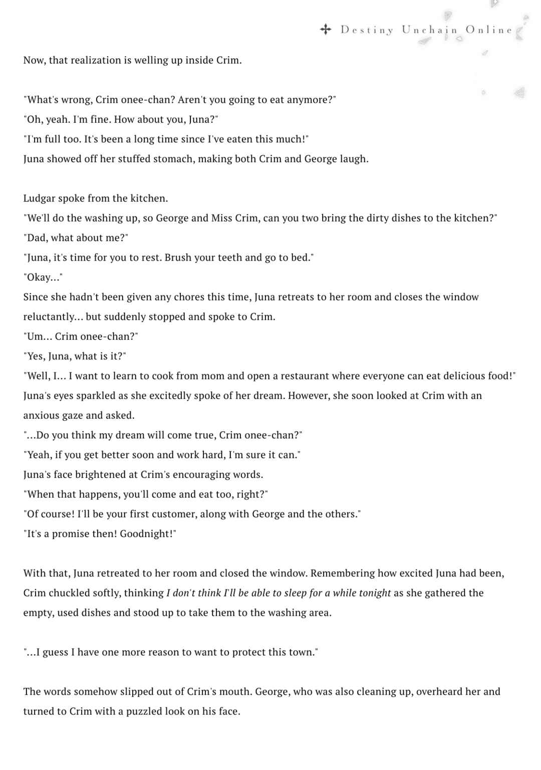 Destiny Unchain Online: Kyuuketsuki Shoujo to Natte, Yagate 'Aka no Maou' to Yobareru You ni Narimashita Chapter 5.5 - Page 5