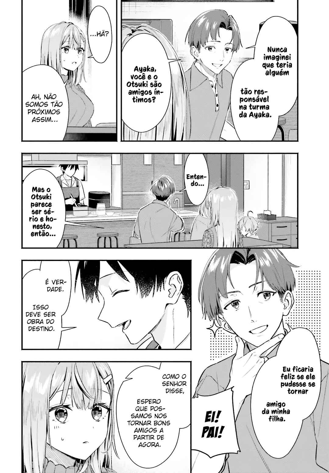 Kaji Daikou no Arubaito wo Hajimetara Gakuen Ichi no Bishoujo no Kazoku ni Kiniirarechaimashita. Chapter 5.2 - Page 3