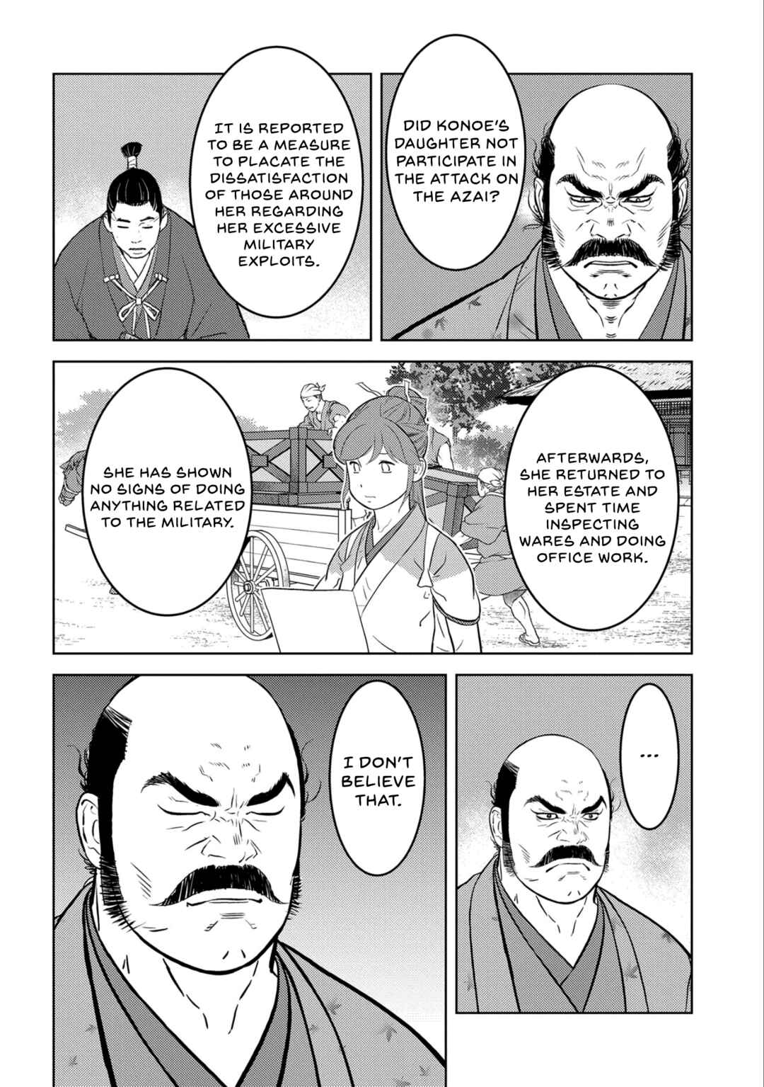 Sengoku Komachi Kuroutan Chapter 76 - Page 20